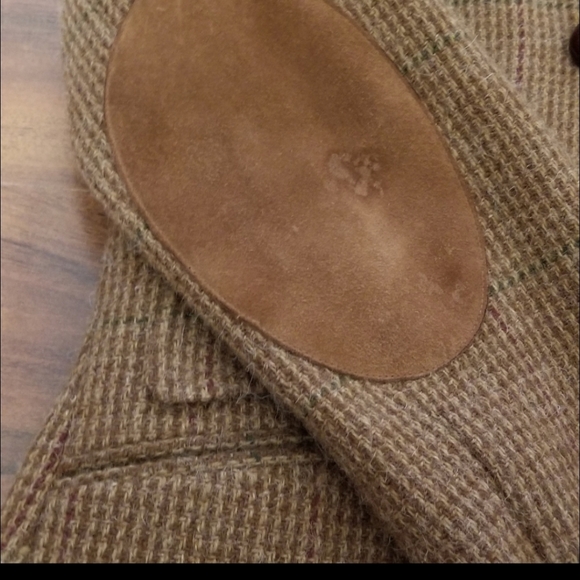 Ralph Lauren Rugby Tweed Blazer sz 2 fit n flair. VINTAGE SOLD - Picture 4 of 12